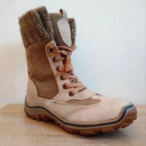 Pajar's of Mtl 🇨🇦 Excellent Women's Leather and Wool Waterproof Winter Boots